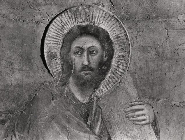 Giotto,Cristo porta la croce (particolare), affresco, primi anni del XIV secolo, Cappella degli Scrovegni, Padova