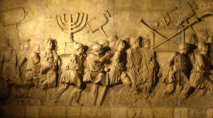 Distruzione del Tempio di Gerusalemme, Arco di Tito, Roma