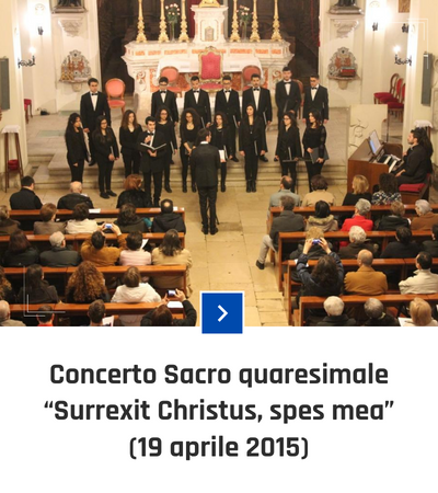 parrocchia san bernardino molfetta - fotogallery - concerto sacro quaresimale 2015