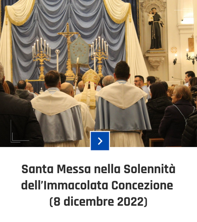 parrocchia san bernardino molfetta - fotogallery - santa messa vescovo solennità immacolata concezione 8 dicembre 2022