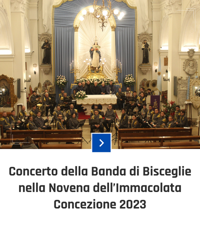 parrocchia san bernardino molfetta - novena immacolata 2023 concerto banda bisceglie