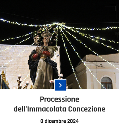 parrocchia san bernardino molfetta - processione immacolata concezione 8 dicembre 2024