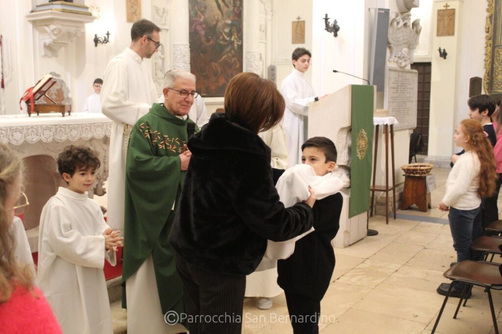 parrocchia san bernardino molfetta - vestizione ministranti 2023