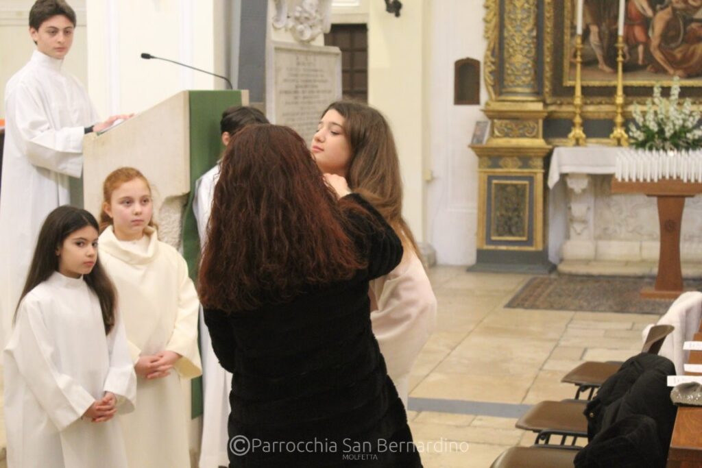 parrocchia san bernardino molfetta - vestizione ministranti 2023