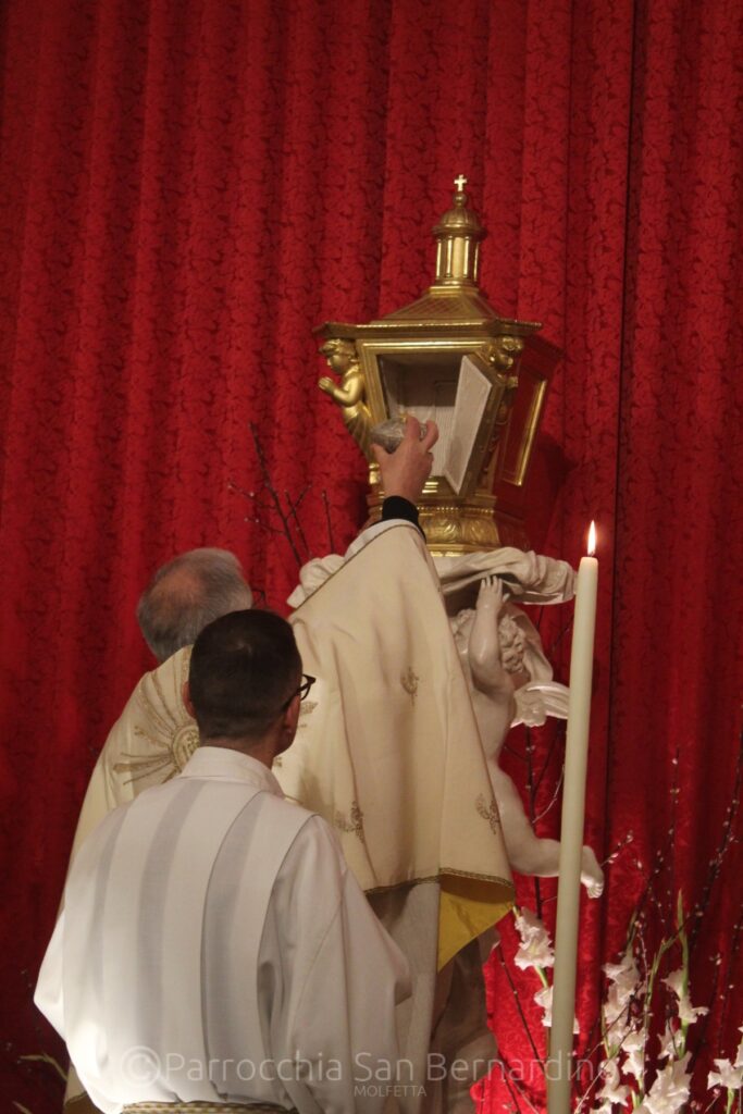 parrocchai san bernardino molfetta - giovedì santo 2023 santa messa in coena domini 
