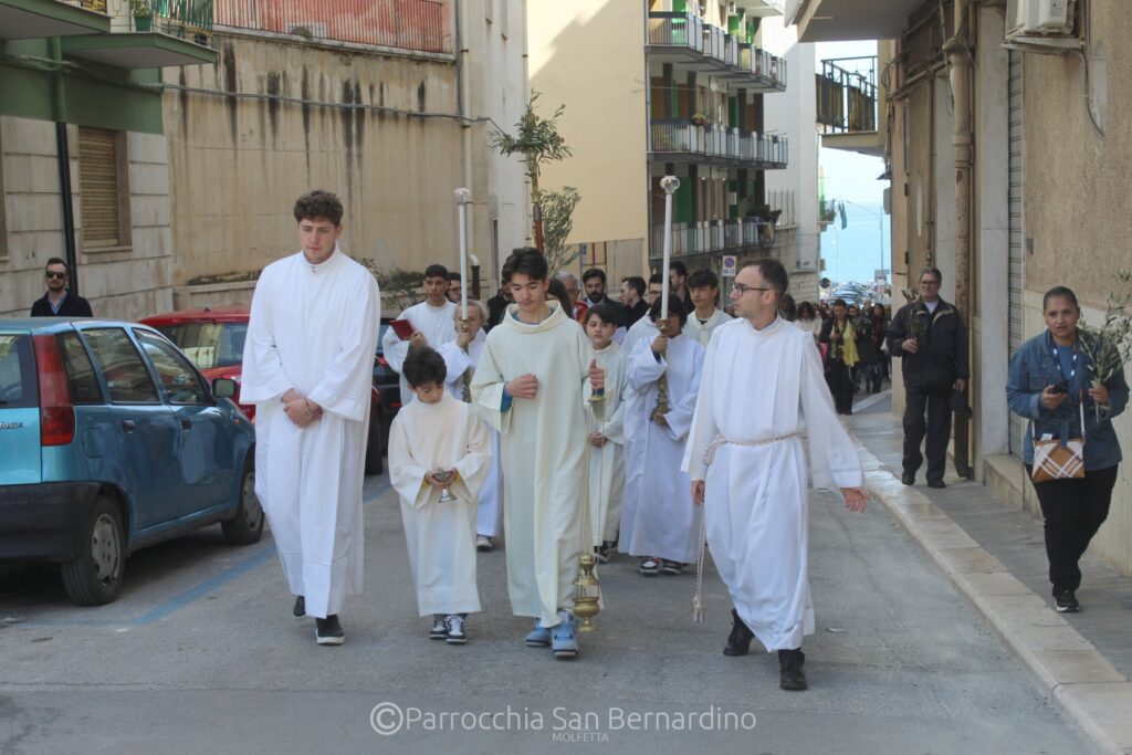 parrocchia san bernardino molfetta - domenica delle palme 2023 settimana santa