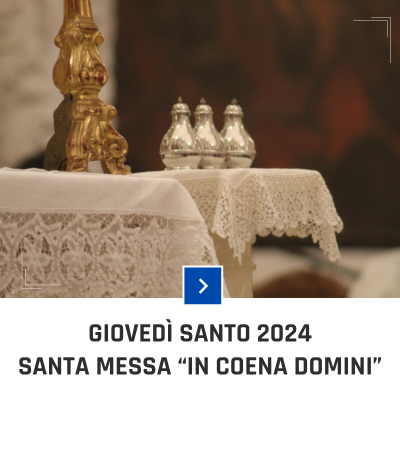 parrocchia san bernardino molfetta - giovedì santo santa messa in coena domini 2024