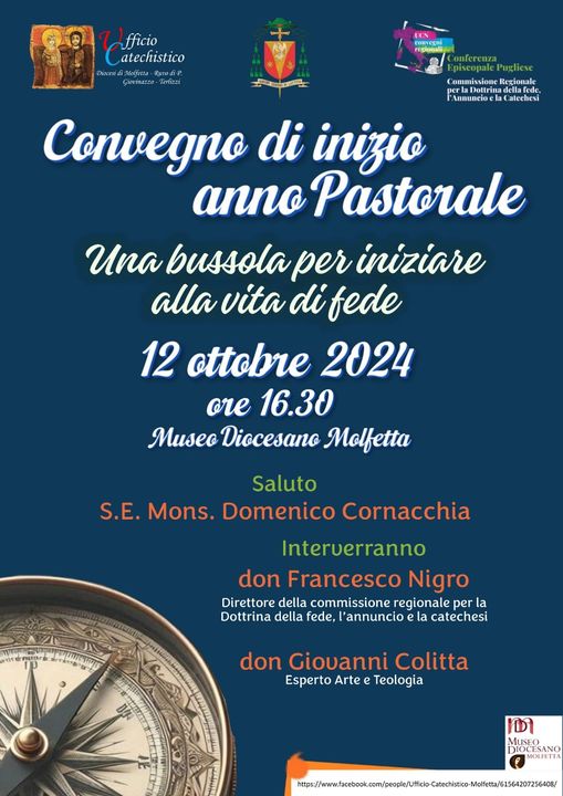 parrocchia san bernardino molfetta - convegno inizio anno catechistico lettera ai catechisti diocesi 2024-2025