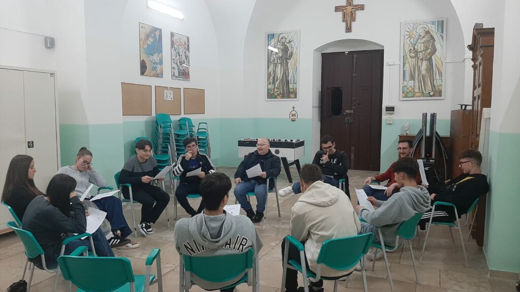 parrocchia san bernardino molfetta - incontro giovanissimi azione cattolica essenza fede paure sentimenti