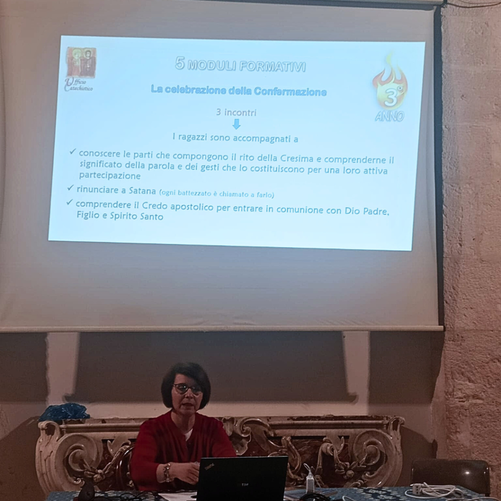 parrocchia san bernardino molfetta - incontro formazione 3 media cresima ufficio catechistico